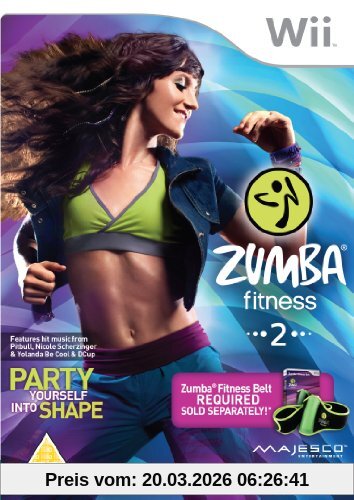 505 Games New & Sealed! Zumba Fitness 2 Nintendo Wii Game Uk Pal