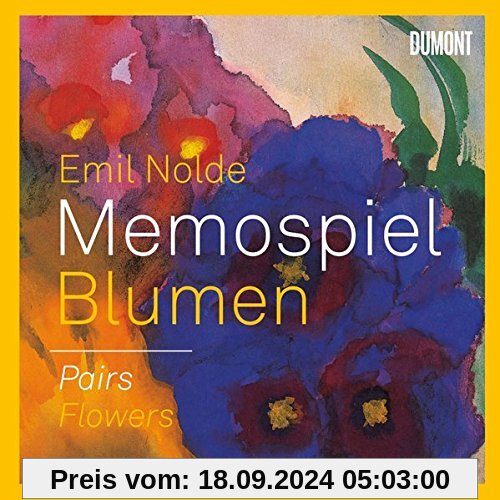 EMIL NOLDE. BLUMEN/FLOWERS: Memospiel / Pairs