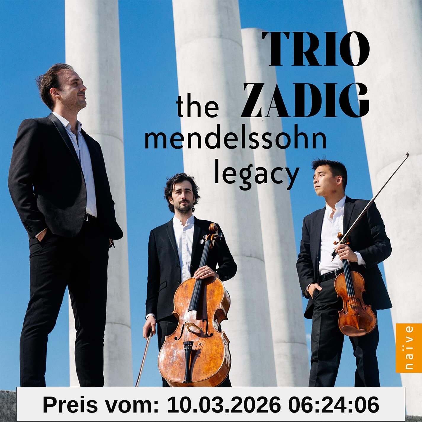 Trio Zadig The Mendelsson Legacy