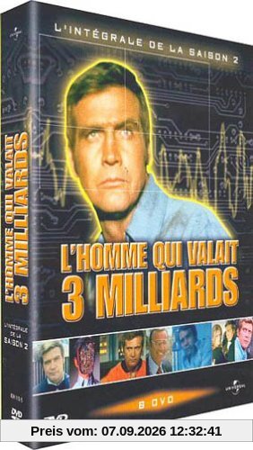 L'Homme qui valait 3 milliards : L'intégrale Saison 2 - Coffret 6 DVD [FR Import]