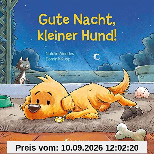 Gute Nacht, kleiner Hund!: Beruhigendes Pappbilderbuch zum Einschlafen ab 2 Jahren
