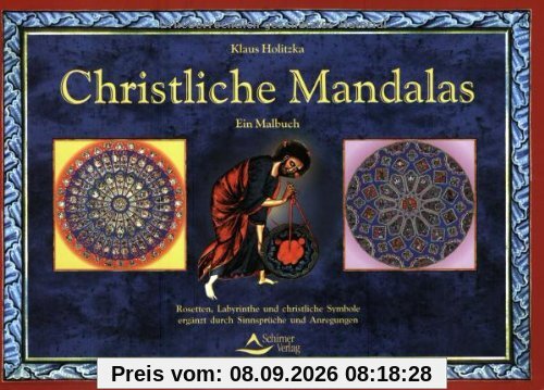 Christliche Mandalas. Ein Malbuch