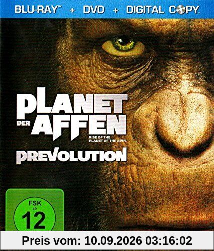 Planet der Affen Prevolution / Rise of the Planet of the Apes [Blu-ray + DVD + Digital Copy) - IMPORT ALLEMANND INCLUS VERSION FRANCAISE