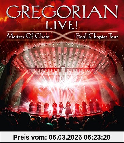 Gregorian - Live! Masters Of Chant - Final Chapter Tour - Limited Fan Edition - Mediabook [Blu-ray+2CD]