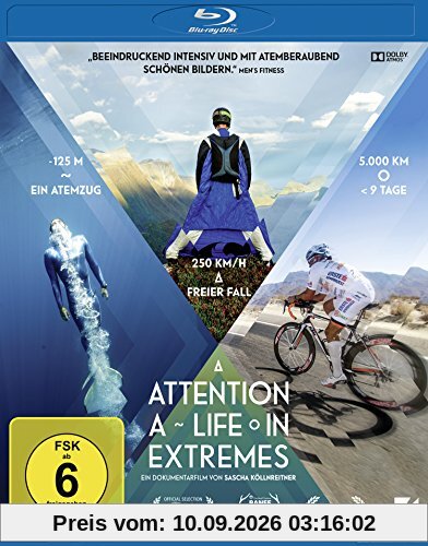Attention - A Life in Extremes (inkl. Hörfilmfassung) [Blu-ray]