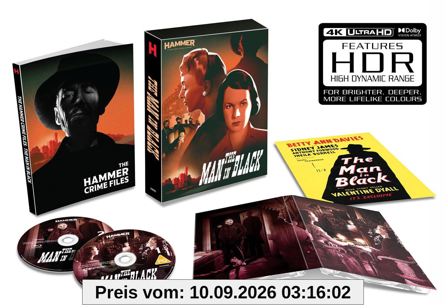 The Man in Black Limited Collector's Edition 4K UHD + BD [Blu-ray] [Region A & B & C]