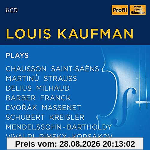 L. Kaufman Louis Kaufman Edition