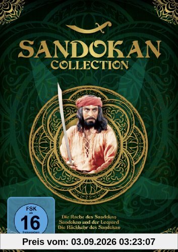 Sandokan Collection (Die Rache des Sandokan / Sandokan und der Leopard / Die Rückkehr des Sandokan) [4 DVDs]