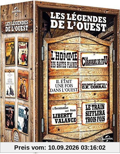 Coffret les légendes de l'ouest 6 films [FR Import]