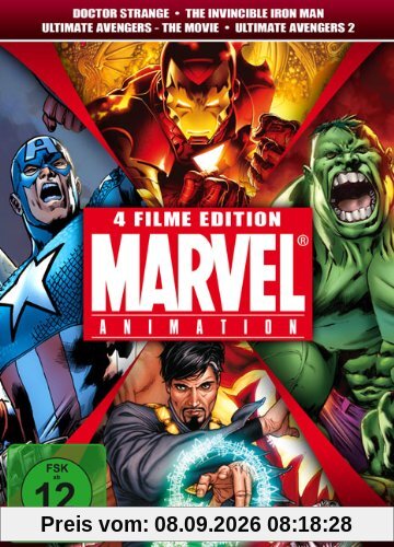 Marvel Animation Vol. 1 (Doctor Strange, The Invincible Iron Man, Ultimate Avengers 1 & 2) [4 DVDs] [Limited Collector's Edition]
