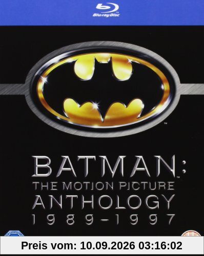 Batman Legacy - Batman, Batman Returns, Batman Forever, Batman and Robin [Blu-ray] [UK Import]