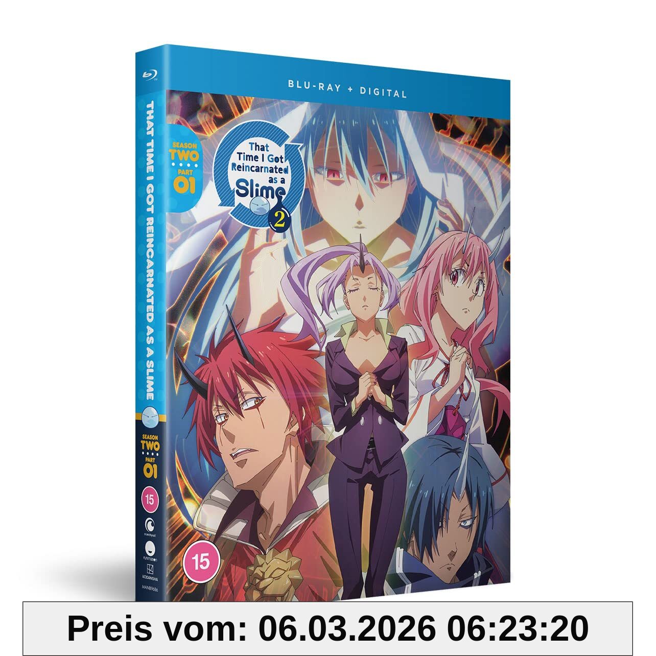 Yasuhito Kikuchi That Time I Got Reincarnated As A Slime, Season 2, Part 1 [Blu-ray]
