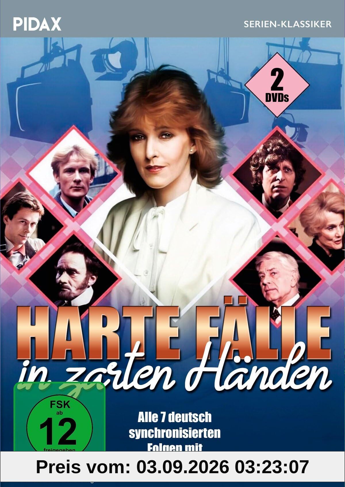 Harte Fälle in zarten Händen (Jemima Shore Investigates) / Alle 7 deutsch synchronisierten Folgen der Krimiserie mit Patricia Hodge (Pidax Serien-Klassiker) [2 DVDs]
