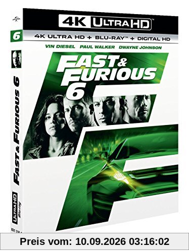 Fast and furious 6 4k ultra hd [Blu-ray] [FR Import]