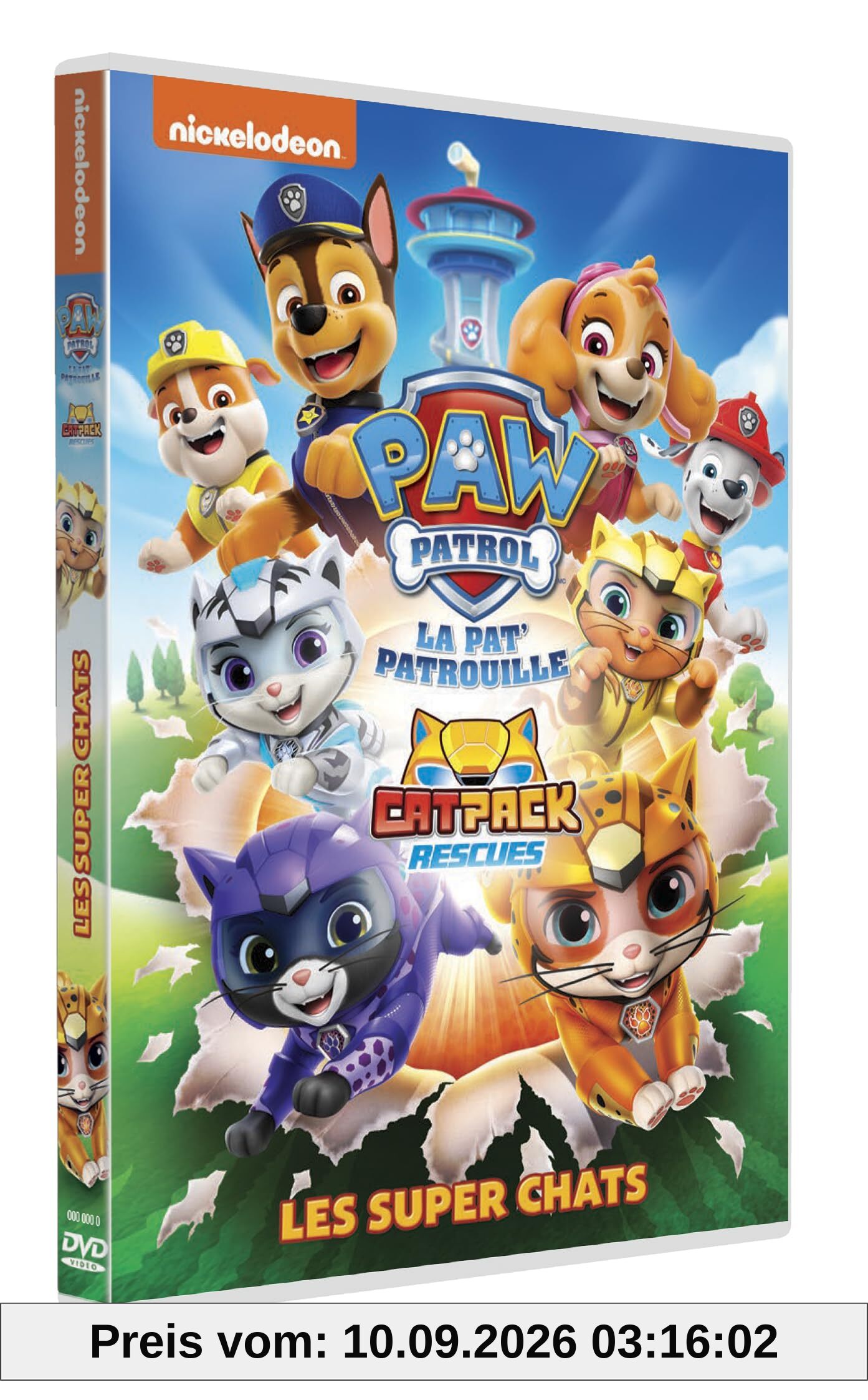 Paw patrol, la pat' patrouille - 55 - les super chats [FR Import]