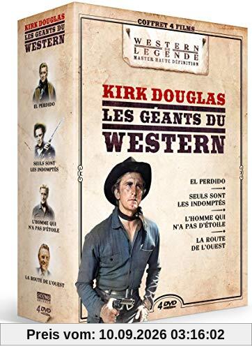 Coffret kirk douglas - les géants du western 4 films [FR Import]