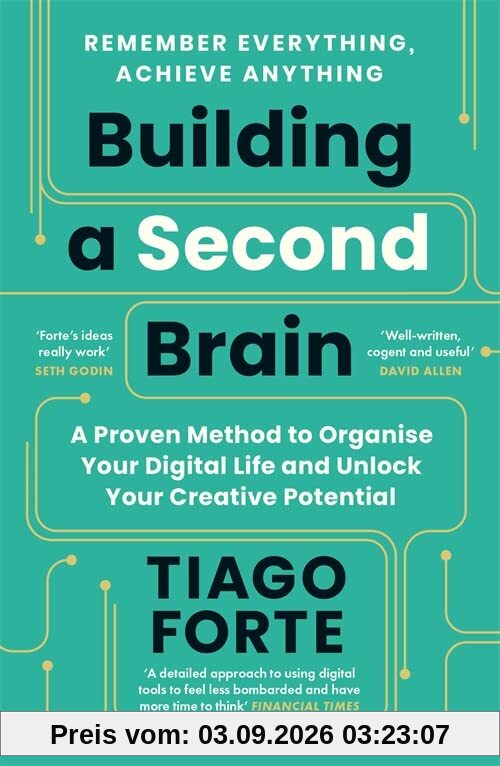 Building a Second Brain: A Proven Method to Organise Your Digital Life and Unlock Your Creative Potential