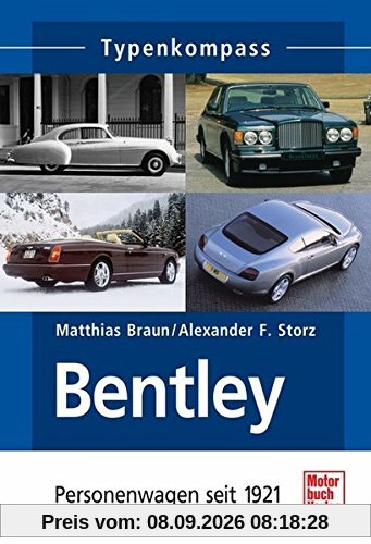Bentley: Personenwagen seit 1921