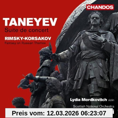 Neeme Järvi Tanejew/ Rimsky-Korssakoff, Suite De Concert/ Fantasy On Russian Themes