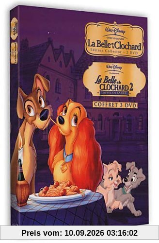 La Belle et le Clochard - Edition Collector 2 DVD / La Belle et le Clochard 2 - Coffret 3 DVD [FR Import]