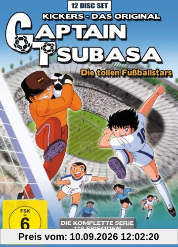 Captain Tsubasa: Die tollen Fußballstars - Die komplette Serie [12 DVDs]