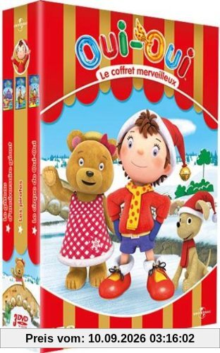 Coffret oui-oui : les pirates ; le gâteau d'anniversaire géant ; le cirque de oui-oui [FR Import]