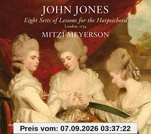 Jones: Eight Setts of Lessons for the Harpsichord (1754)