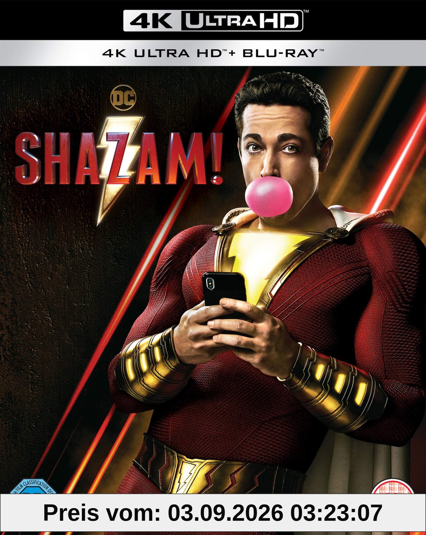 Shazam! [4K Ultra-HD] [2019] [Blu-ray]