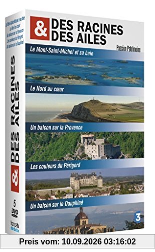 Coffret des racines et des ailes, passion patrimoine, vol. 1, 5 documentaires [FR Import]