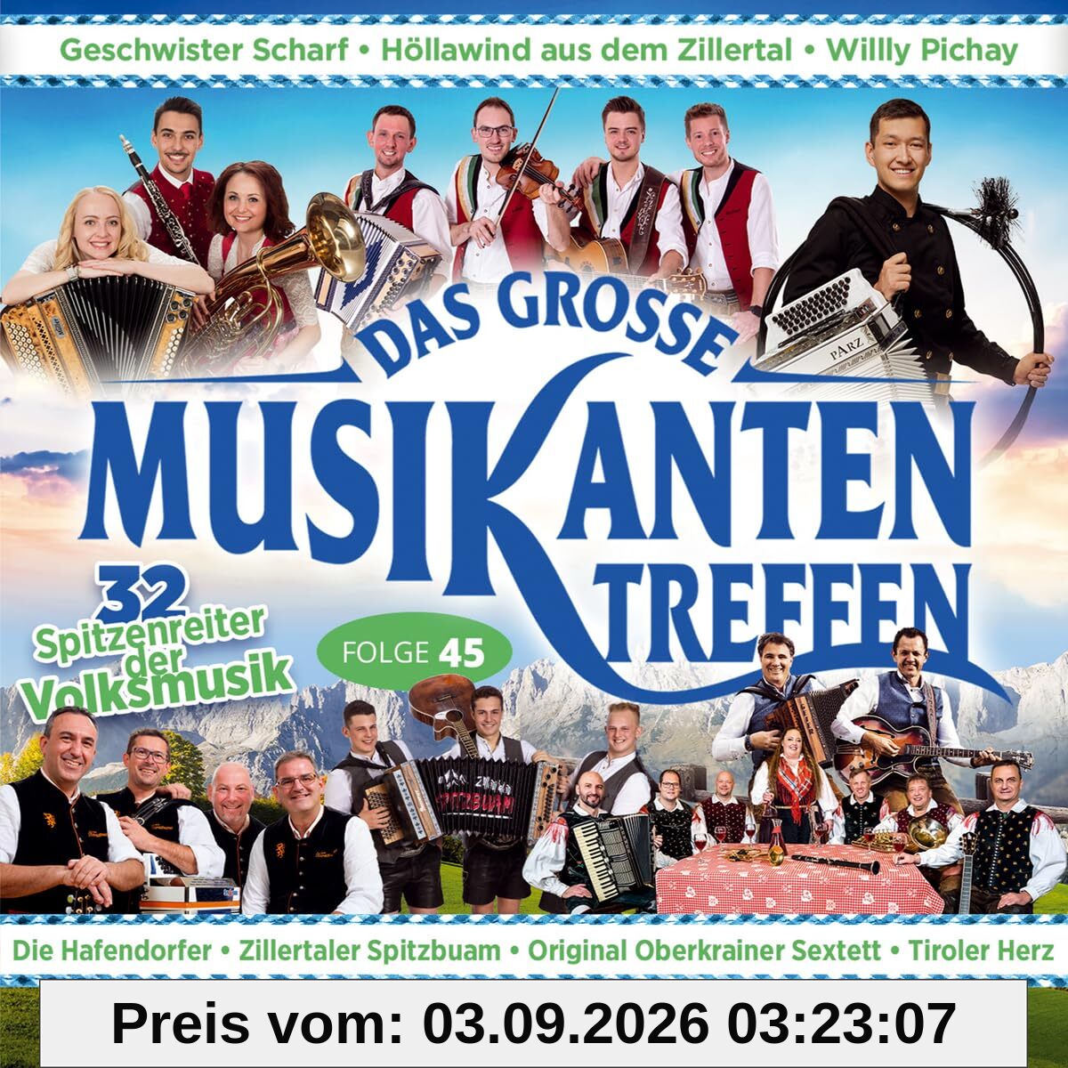 Das große Musikantentreffen - Folge 45 32 Spitzenreiter der Volksmusik