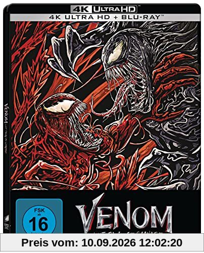 Venom: Let There Be Carnage - (4K UHD + Blu-ray Limited Steelbook) exklusiv bei Amazon.de