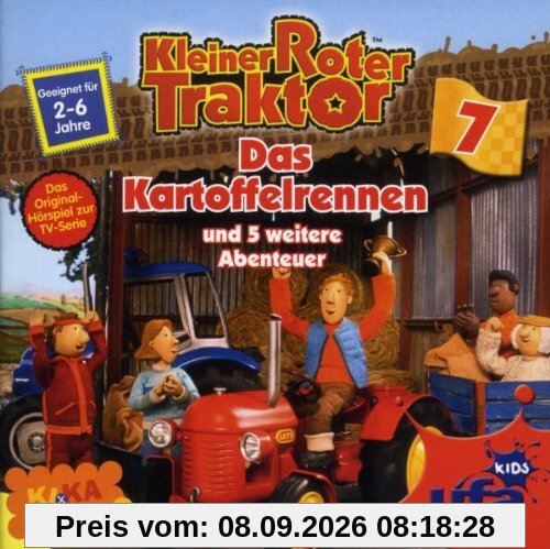 Kleiner Roter Traktor 7: Das Kartoffelrennen und 5 weitere Abenteuer