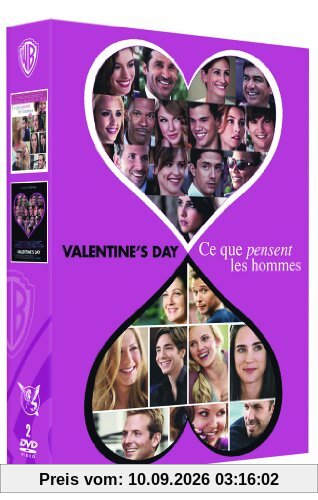 Coffret romances : valentine's day ; ce que pensent les hommes [FR Import]