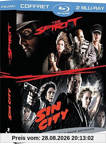 Franck Miller : The Spirit / Sin city - coffret 2 Blu-ray
