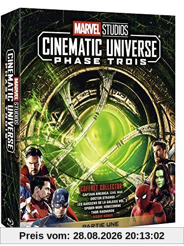 Coffret intégrale marvel phase 3, 5 films [Blu-ray] [FR Import]