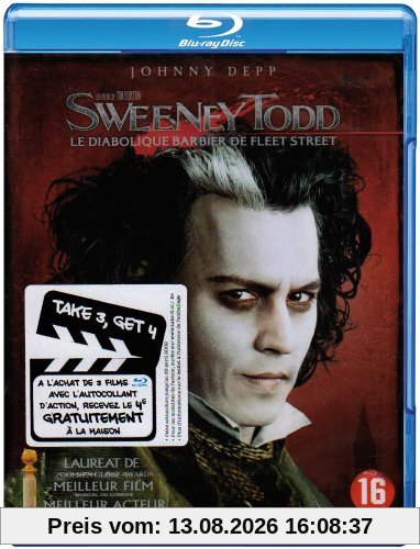 Sweeney Todd: The Demon Barber of Fleet Street [Blu-ray] [PL Import]