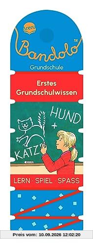 Bandolo. Erstes Grundschulwissen: Lernspiel mit Lösungskontrolle für Kinder ab 5 Jahren
