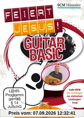 Feiert Jesus! Guitar basics: Lehr-DVD für Anfänger zur einfachen Liedbegleitung