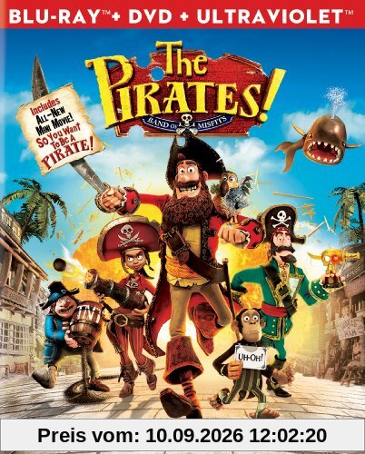 The Pirates! Band of Misfits (Two-Disc Blu-ray/DVD Combo)