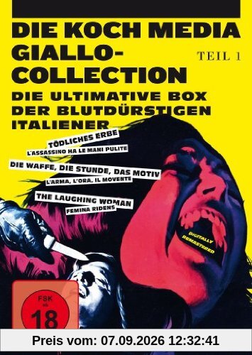 Die Koch Media Giallo-Collection Teil 1 - Die ultimative Box der blutdürstigen Italiener [3 DVDs]