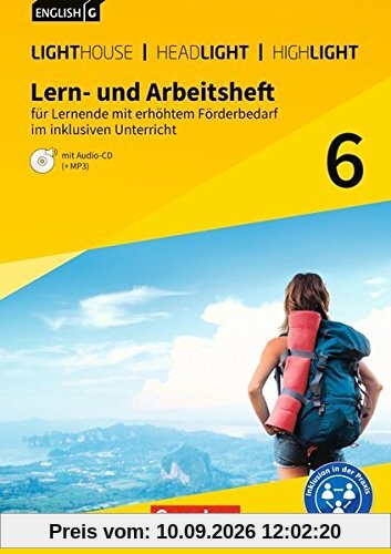 English G Lighthouse / English G Headlight / English G Highlight - Allgemeine Ausgabe / Band 6: 10. Schuljahr - Lern- und Arbeitsheft für Lernende mit ... English G Headlight, English G Highlight