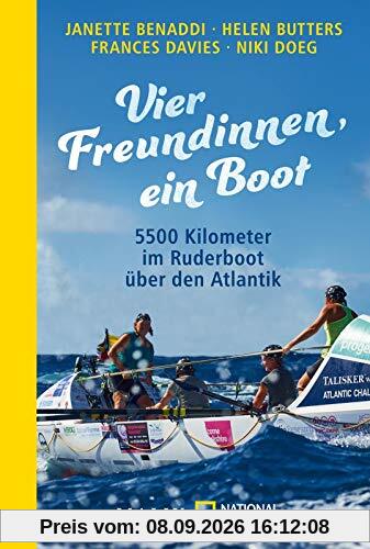 Vier Freundinnen, ein Boot: 5500 Kilometer im Ruderboot über den Atlantik