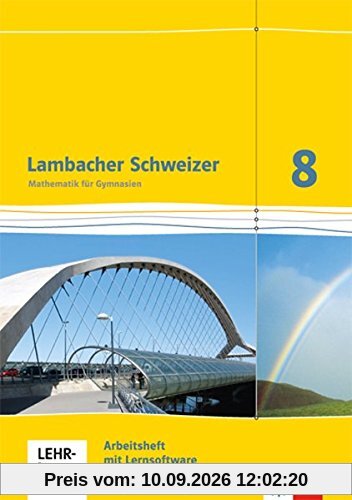 Lambacher Schweizer - Ausgabe für Baden-Württemberg / Arbeitsheft mit Lösungsheft und Lernsoftware 8. Schuljahr