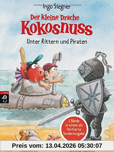 Der kleine Drache Kokosnuss - Unter Rittern und Piraten: Doppelband