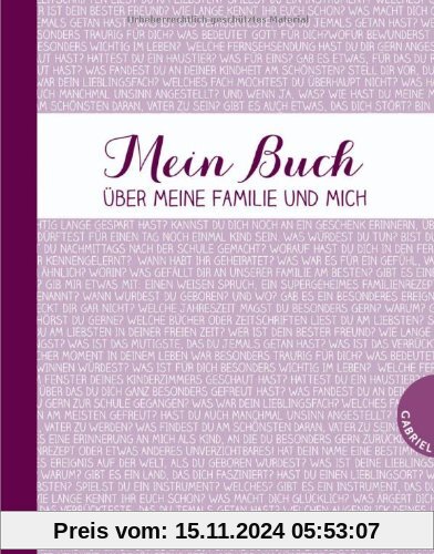 Mein Buch über meine Familie und mich