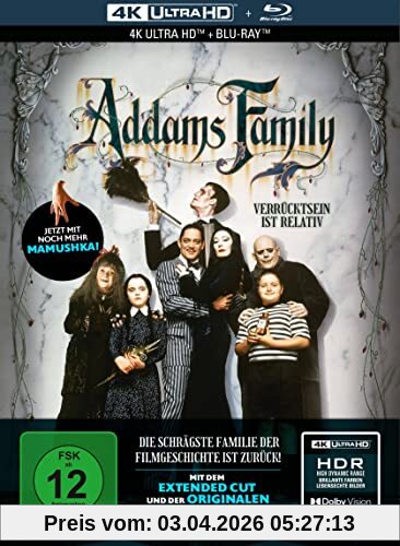 Addams Family - 2-Disc Limited Collector's Edition im Mediabook (4K Ultra HD) (+ Blu-ray)