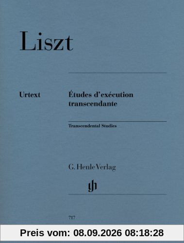 Etudes d'exécution transcendante. Klavier