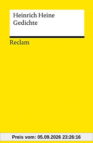 Gedichte (Reclams Universal-Bibliothek)