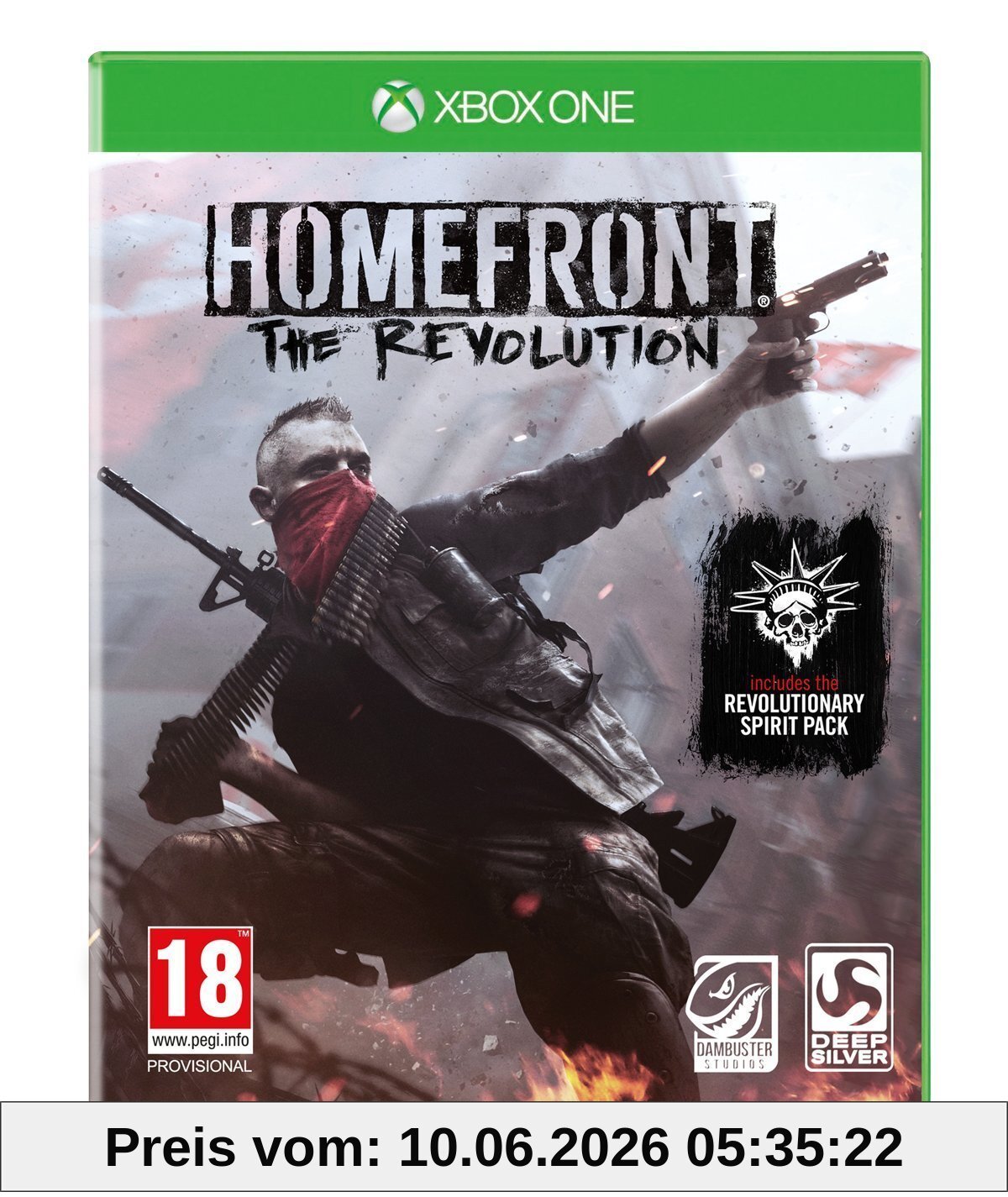 Xbox1 Homefront: The Revolution (Includes The Revolutionary Spirit Pack) (Eu)