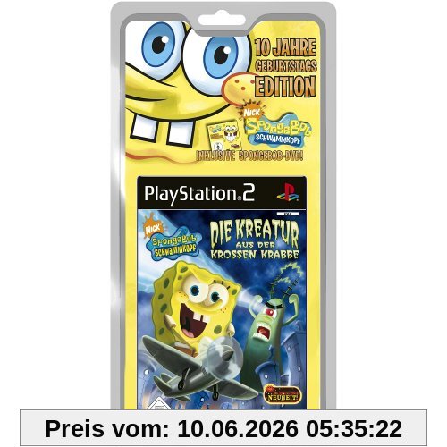 SpongeBob Schwammkopf - Kreatur aus der krossen Krabbe - 10 Jahre Geburtstags Edition